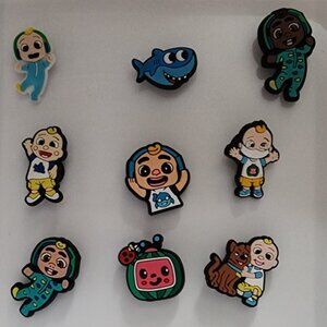 Cocomelon Croc rubber shoe jibbit charms